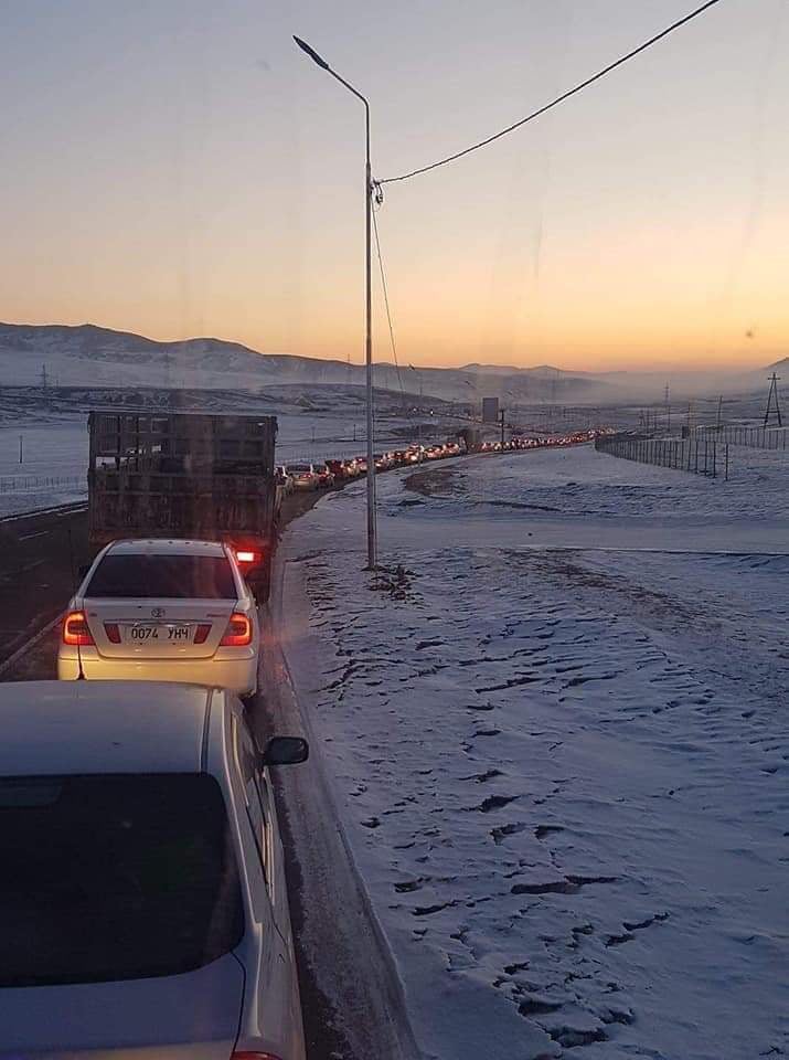 Увс аймгийн Улаангом хотоос гарах хөдөлгөөн 